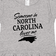 thumbnail image 4 of Inktastic Someone in North Carolina Loves Me Girls Toddler Dress, 4 of 5