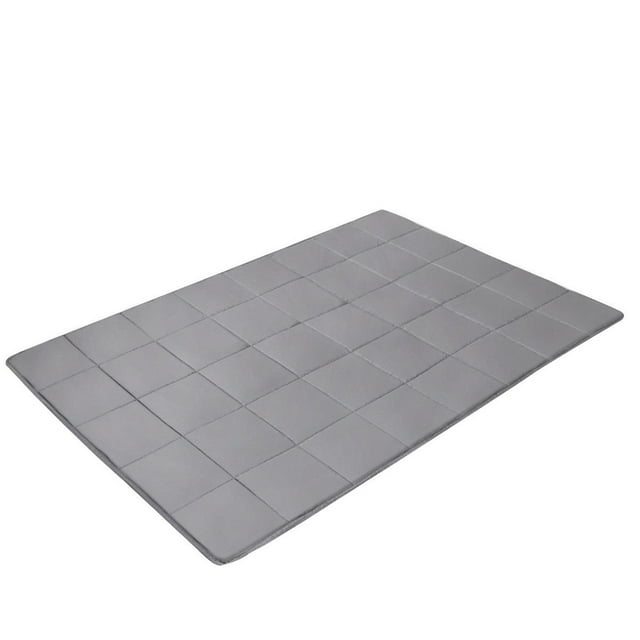 Costway 60 "x 80" Couvertures Lestées Couverture Lourde Coton Respirant Bio Premium