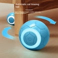thumbnail image 4 of Juguetes Inteligentes para Gatos, Bola Rodante, Juguetes EléCtricos para Gatos, Interactivos para Entrenamiento de Gatos, Juguetes para Gatitos AutomóViles, Accesorios, Azul, 4 of 5
