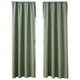 thumbnail image 1 of Cortinas escandinavas de color sólido | Cortinas de paneles térmicos bloqueando la luz | Tratamiento de ventanas para dormitorios y cocinas | Instalación fácil | Pack de 2 | Decoración del hogar, 1 of 2
