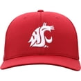 thumbnail image 2 of Men's Top of the World Crimson Washington State Cougars Reflex Logo Flex Hat, 2 of 4