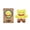 SpongeBob, variant on KEVCHE Fuggler Funny Ugly Monster, 9 Inch Ugly Monster Plush Stuffed Animals SPONGEBOB SQUAREPANTS X FUGGLER Serie SpongeBob, Plush Toys for Kids