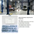 thumbnail image 4 of Boquilla 80pcs Grasa Zerk de Curva Recta 1/8in-28 45 Boquilla Hexagonal de Hierro Zinc Azul Galvanizado ANGGREK  Otros, 4 of 8