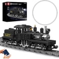 thumbnail image 1 of Set de construcción Mould King Shay Type Locomotora de vapor con LED 880 piezas, 1 of 7