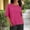 Hot Pink, variant on YTCAMLO Solid Color T Shirts for Women Casual Loose Short Sleeve Shirts Moisture Wick Summer Tops with Pocket Soft Comfy Basic Tees, Hot Pink XXXL