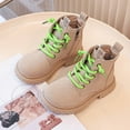thumbnail image 2 of Girls' Short Winter Boots Colorful Korean Style Boots for Children, Warm and Trendy, 2 of 7