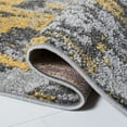 thumbnail image 5 of SAFAVIEH Adirondack Ladonna Abstract Area Rug, Grey/Yellow, 11' x 15', 5 of 7