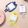 thumbnail image 4 of Sungpunet Black Sleepy Cat Design Switch Vinyl Stickers Beautiful Wall Sticker, 4 of 5