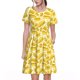 thumbnail image 1 of Disketp Ears Of Corn para Vestido de Manga Corta para Mujeres, Vestidos de Verano para Mujeres, Casual y Holgado para la Playa, 1 of 6