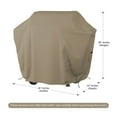 thumbnail image 6 of Covers&All BBQ Grill Cover, 12 oz Weather Resistant with Air Vents & Drawstrings, 6 of 7