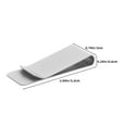 thumbnail image 5 of UPOUART Wallet Money Clip Banknote Holder 6 Pcs Metal Cash Clip for Men and Women Back to School, 5 of 6