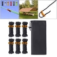 thumbnail image 3 of Guylines Tent Cords Cuerda ligera de campamento para al aire libre Negro Sunnimix Cuerda de tienda Guyline, 3 of 8