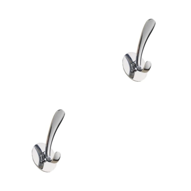 Ganchos para puerta sin perforar Advancent acero inoxidable superficie brillante 7 cm × 6 cm × 5 cm