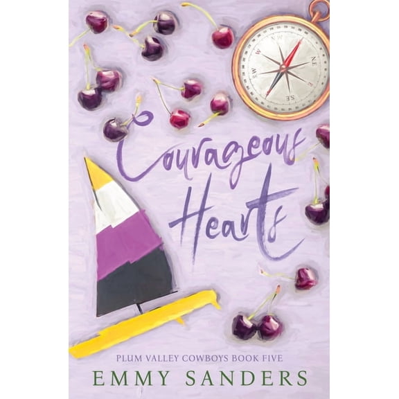 Courageous Hearts (Plum Valley Cowboys Book 5): Alternate Cover, (Paperback)