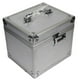 thumbnail image 2 of Caja de almacenamiento de tarjetas clasificadas Caja de colección de tarjetas Bloqueo de contraseña Coleccionable de tarjetas portátil Plata, 2 of 9