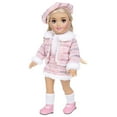 thumbnail image 7 of KUFptva Fashionable 18 Inch Doll Apparels Set Includes Cotton Elegant Dress and Stylish Coat for Home Accessory Daily Use, 7 of 7