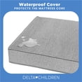 thumbnail image 2 of Delta Children Sweet Beginnings Dual Sided Crib and Toddler Mattress in a Box - GREENGUARD Gold and CertiPUR-US Certified - Plant-Based Soy Foam Core - Waterproof - 5 Year Warranty - Made in USA, 2 of 8