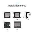 thumbnail image 4 of Termostato inteligente ANGGREK controlador de calefacción Pantalla táctil AC85V-250V, 4 of 8
