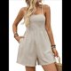 thumbnail image 2 of Mono Corto Holgado de Verano Sin Mangas con Bolsillos para Mujer Albaricoque L, 2 of 10