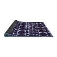 thumbnail image 2 of Ahgly Company Indoor Square Abstract Blue Modern Area Rugs, 3' Square, 2 of 4