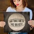 thumbnail image 4 of Basketball - Good Things Come To Those Who Hustle - 11x14 Unframed Art Print - Great Boy's/Girl's Room Decor and Gift for Basketball Fans, 4 of 6