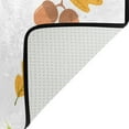 thumbnail image 5 of SKYSONIC 72x48in Boots Leaves Autumn Area Rug, Fall Wreath Non-Slip Floor Carpet for Indoor Living Dining Room and Bedroom Area, 5 of 7