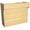 MAPLE, variant on Free-Standing Black Melamine Register Stand, With Adjustable Shelves, Pull-Out Drawer, And Check Writing Area