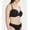 Black, variant on Women's Luxe Smoothing Convertible Strapless Bra 4L0056 - Light Truffle, Size 32D