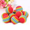 thumbnail image 4 of Dsseng Tennis Ball 10Pcs Pet Kitten Scratch Foam Training Ball Funny Interactive Toy, 4 of 8