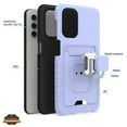 thumbnail image 5 of Xpression Case for Apple iPhone 13 Pro Max (6.7") Wallet Credit Card Slot Holder with Metal Ring Kickstand Shock Hybrid Dual Layer Stand Phone Cover [Purple], 5 of 9