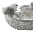 thumbnail image 6 of DecMode 6" Indoor Outdoor Bird Garden Sculpture with Bath Bowl, 6 of 10