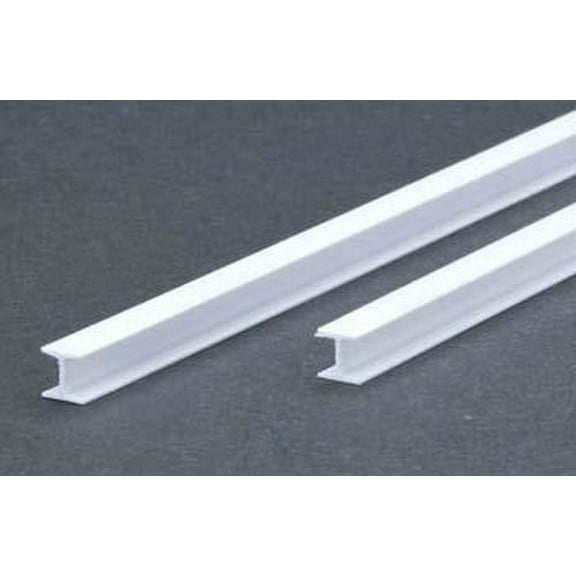 Evergreen Scale Models 287 .250" x 14" Polystyrene H-Columns (Pack of 2)