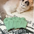 thumbnail image 4 of SERISIMPLE Kids Bamboo Thin Quarter Ankle Boys and Girls Socks Stretch Cuffs 5 Pairs (Light Green, Medium), 4 of 6