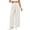 White, variant on Gym Pants for Women Loose Fitted Elastic High Waisted Breathable Yoga Pants Athletic Casual Workout Trousers