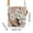 Brown-BW Home Decor, variant on Handmade Crochet Flower Tote Mesh Knit Shoulder Bag with Detachable Matching Flower and Tassel Boho Style Soft Eco Friendly Yarn for Beach Shopping Daily Casual Wear