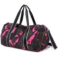 thumbnail image 1 of CNKOO Sac de Sport avec Compartiment pour Chaussures et Poche Humide Sac de Voyage Sac de Nuit Camouflage Rouge, 1 of 7