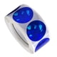 thumbnail image 5 of Rollo de 500 pegatinas autoadhesivas para sobres, etiquetas redondas brillantes para decoración Azul, 5 of 9