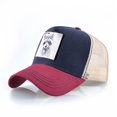 thumbnail image 1 of Baseball Caps Men Women Snapback Hip Hop Cap With Fashion Animals Embroidery Summer Breathable Mesh Trucker Caps Streetwear Bone qym unisex, 1 of 2
