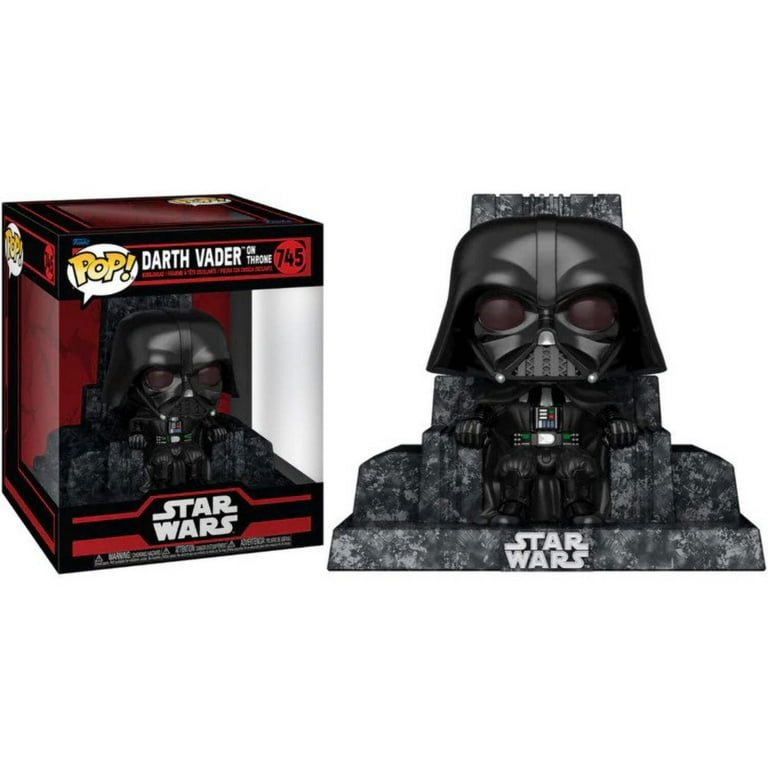 SW Dark Side Darth Vader Throne Deluxe Pop Figure, Not Mint