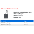 thumbnail image 2 of Heater Core - Compatible with 1997 - 2001 Jeep Wrangler 1998 1999 2000, 2 of 2