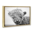 thumbnail image 2 of Stupell Industries Southwestern Easy Breezy Cattle Gold Floating Frame Canvas Art, 25 x 17, by Tina LeCour, 2 of 8
