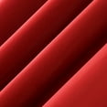 thumbnail image 3 of Sun Zero Gramercy Room Darkening Rod Pocket Curtain Panel, 54"x63", Red Pepper, 3 of 5
