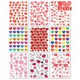 thumbnail image 1 of Pegatinas LINAYE Valentines Love, 400 unidades, para niños, tarjetas y manualidades, 1 of 6