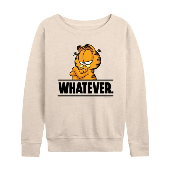 Garfield - Whatever - Women's Lightweight French Terry Long Sleeve Shirt