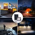 thumbnail image 7 of LANGY 30W Solar Outdoor Lights, 5000mAh Security Lights with Remote Control, Motion Sensor Lights, IP65 Waterproof Dusk to Dawn, Flood Wall Lights with 3 Modes for Parking Lot, Yard, Garage and Garden, 7 of 7