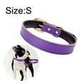 thumbnail image 2 of Collar básico clásico de cuero acolchado para mascotas, adecuado para perros de tamaño pequeño y mediano., 2 of 5