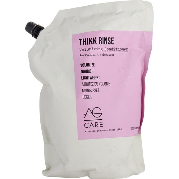 AG HAIR CARE by AG Hair Care, THIKK RINSE VOLUMIZING CONDITIONER (NEW PACKAGING) 33.8 OZ