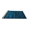 thumbnail image 2 of Ahgly Company Machine Washable Indoor Square Abstract Light Blue Modern Area Rugs, 8' Square, 2 of 4