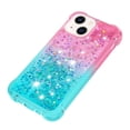 thumbnail image 5 of Funda para iPhone 13 Transparente con Brillos Carcasa Protectora Antigolpes con Glitter Brillante, 5 of 5