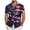 Dark Blue, variant on Usa 250th Anniversary Shirt, Mens Fourth of July Shirt Men's Patriotic Hawaiian Shirt Casual Summer Beach Button Down Shirt(Red,S)
